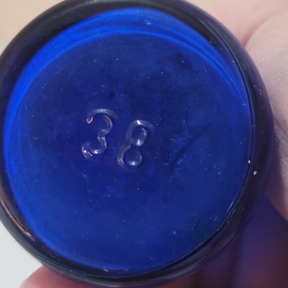 Antique BROMO SELTZER 4" Bottle Cobalt Blue Emerson Drug Co. Baltimore MD 1920s - Picture 7 of 10